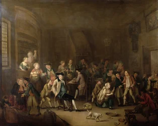 La pandilla de prensa, c.1760s